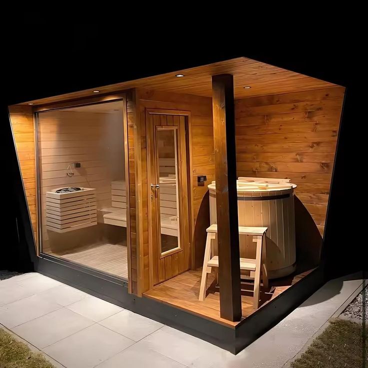 Modern Outbuilding Integration Details