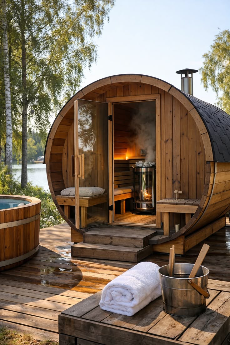 Exposed Element Structural Outer Saunas